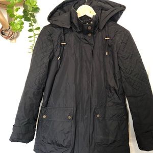 LONDON FOG mid-weight quilted coat
